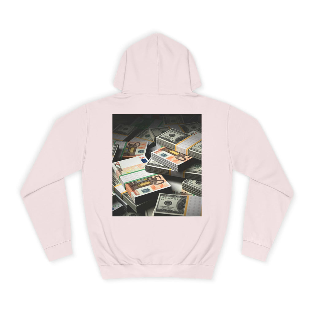 Stacked Cash Money Hoodie | Vintage Banknote Print, Stacks of Dollars