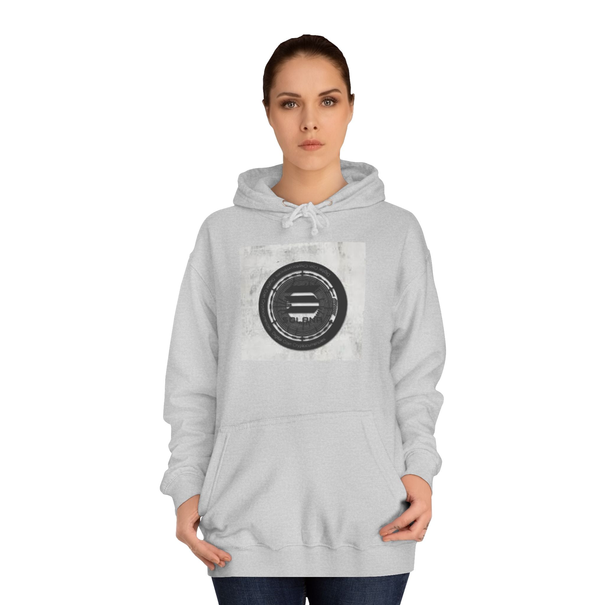 Solana Cryptocurrency Coin Hoodie | Retro Music Graphic