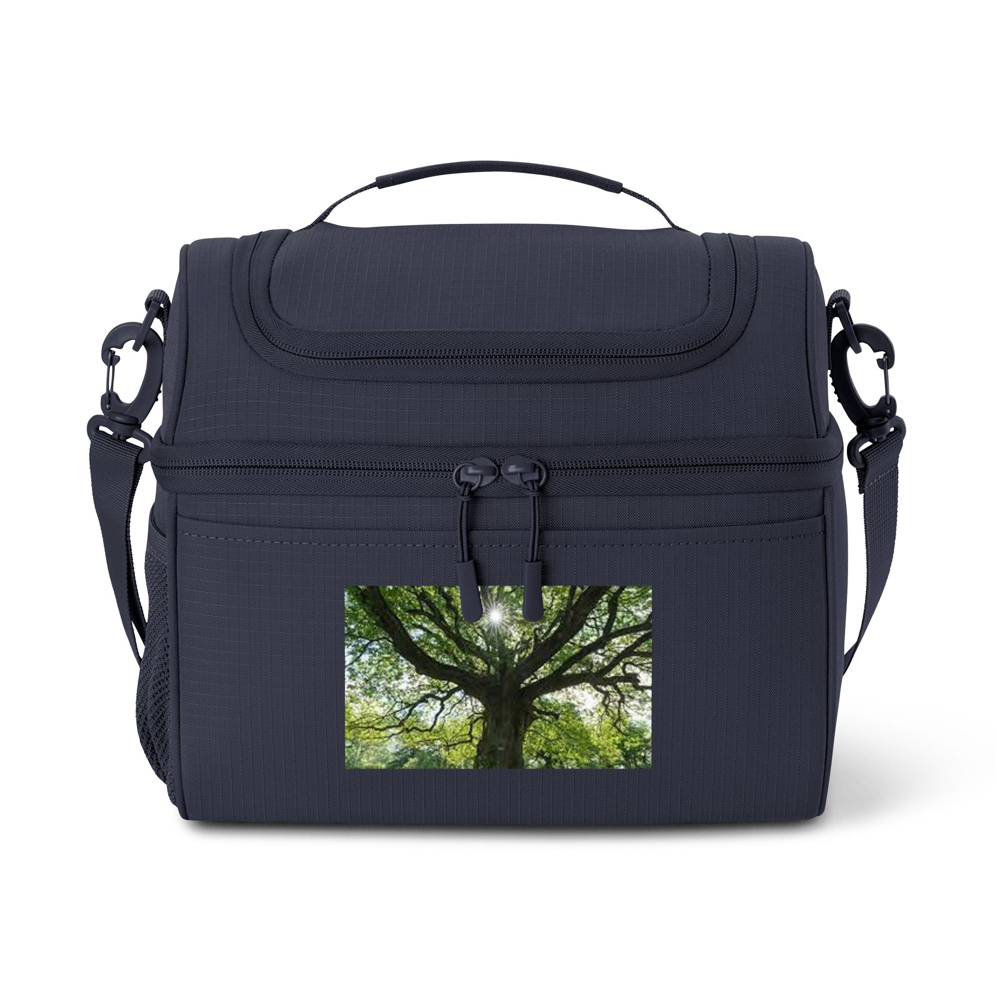 Sac isotherme pour le déjeuner avec photo d'arbre en canopée | Sac à lunch isotherme