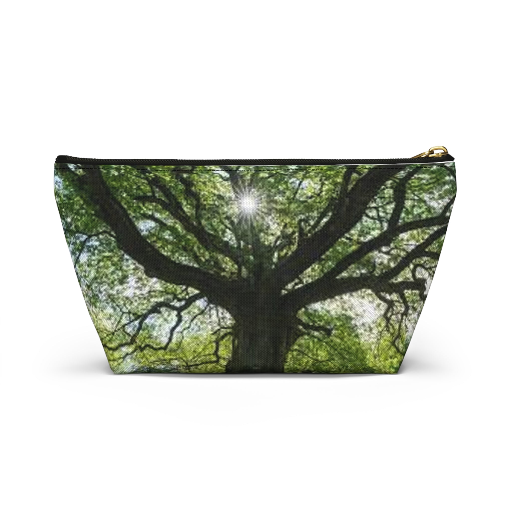 Sunlit Oak Tree Accessory Pouch | T-Bottom Makeup Bag