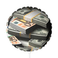 Stacked Cash Print Balloon Round Balloon