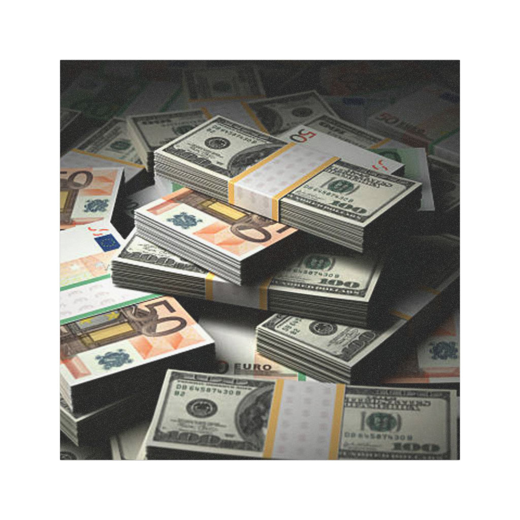 Stacked Cash Money Car Magnet | Novelty Currency Graphic Magnet