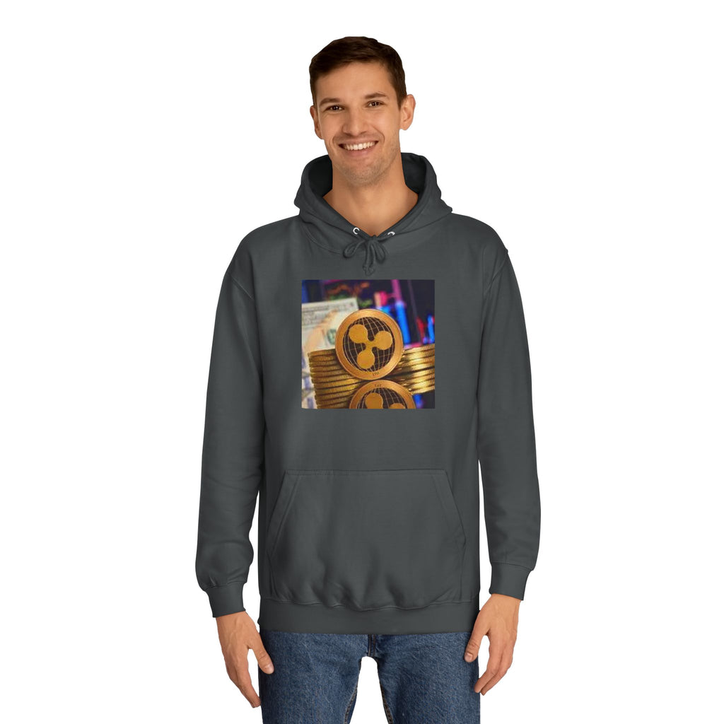 Ripple Cryptocurrency Hoodie | Ripple Coin Graphic, Crypto Stack, Blockchain Fashion
