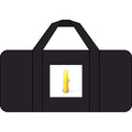 Yellow Letter i Character Duffel Bag | Checkerboard or Camouflage Strap Options