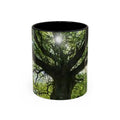 Sunlit Oak Tree Mug | Accent Coffee Mug 11oz 15oz