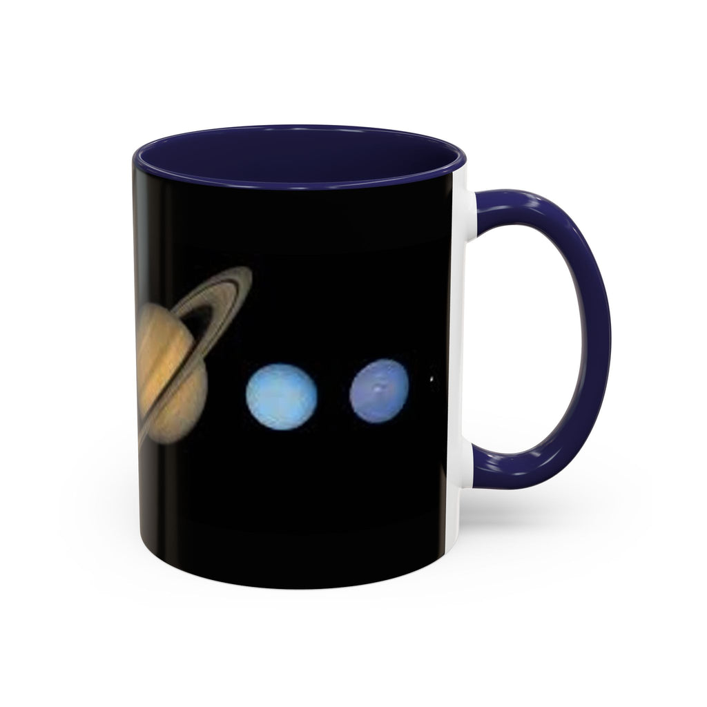 Planeten-Sonnensystem-Tasse | Akzent-Kaffeetasse mit Saturn und Jupiter