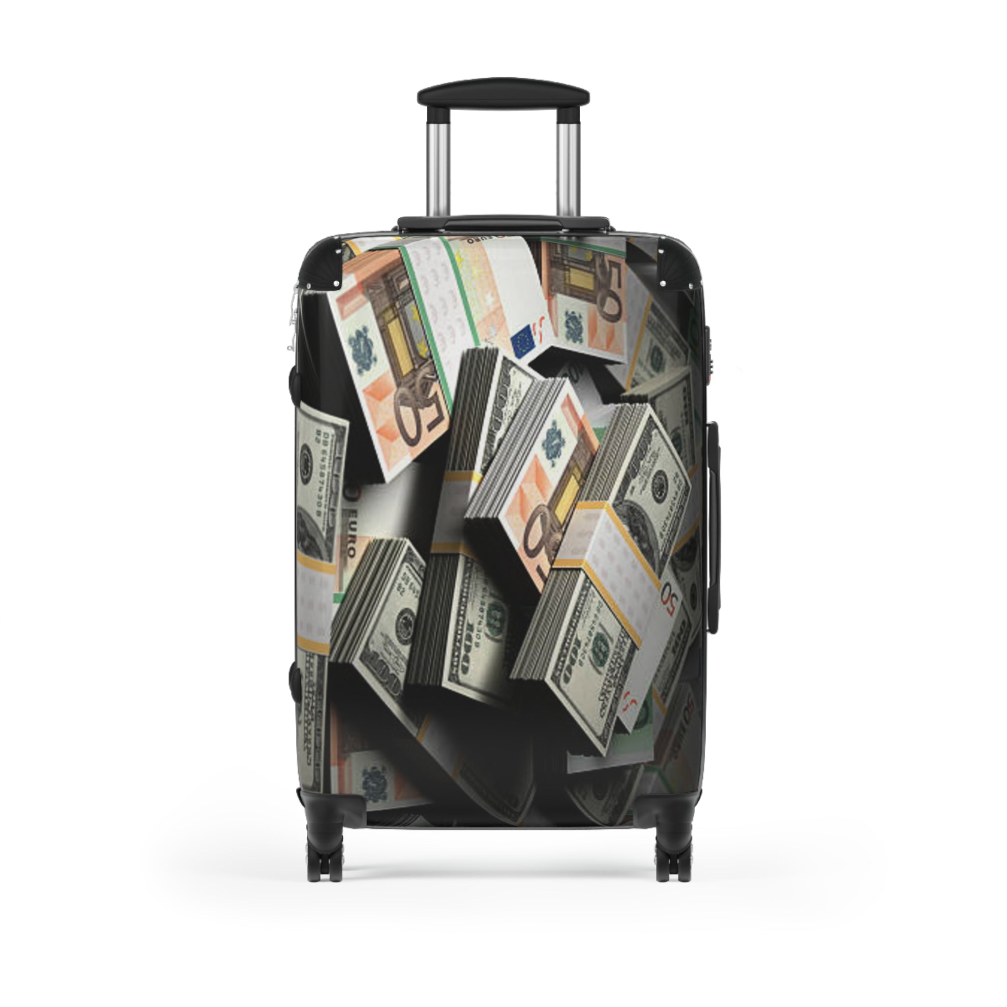 Stacks of Cash Suitcase | Money Print Luggage