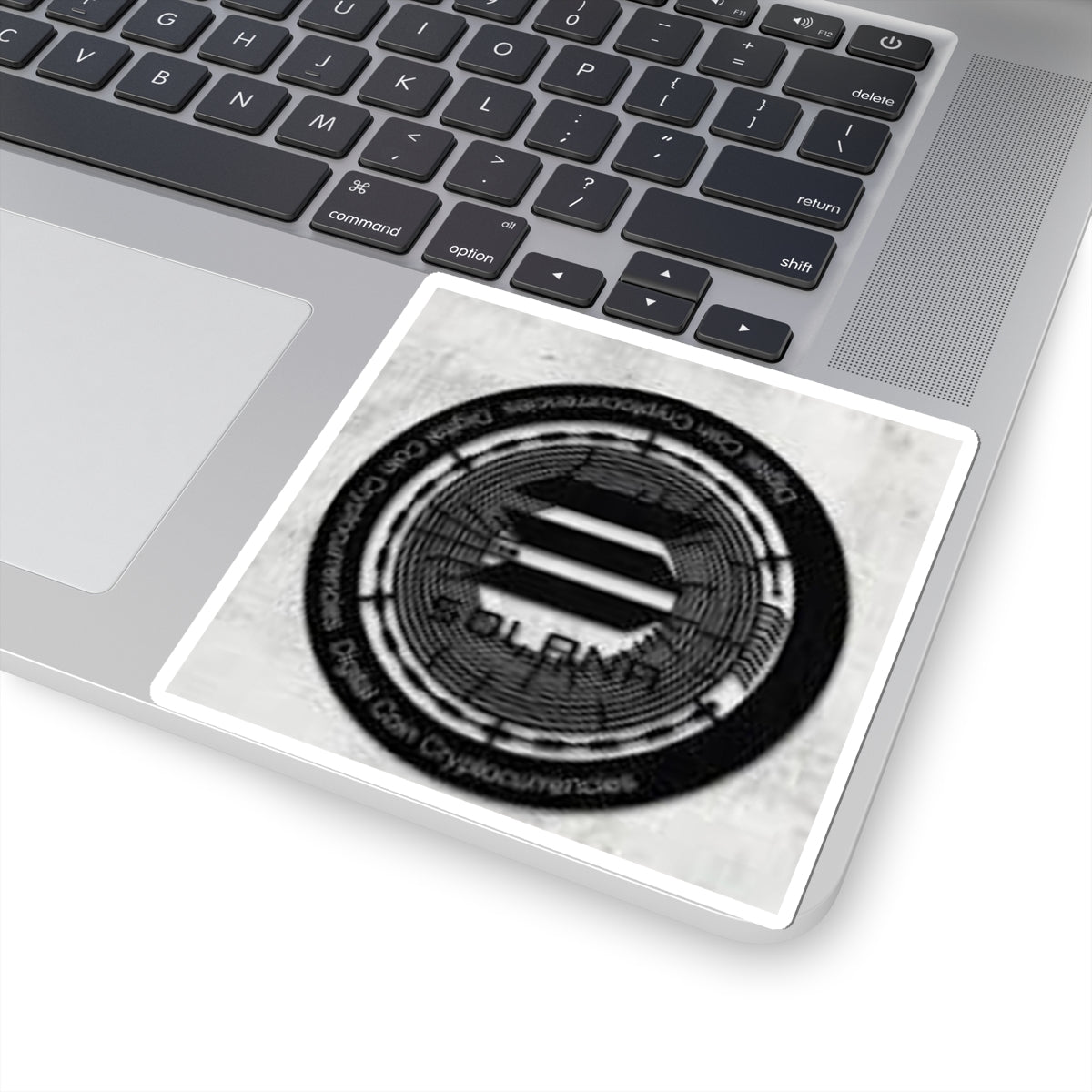 Solana Coin Logo Sticker | Kiss-Cut Cryptocurrency Decal