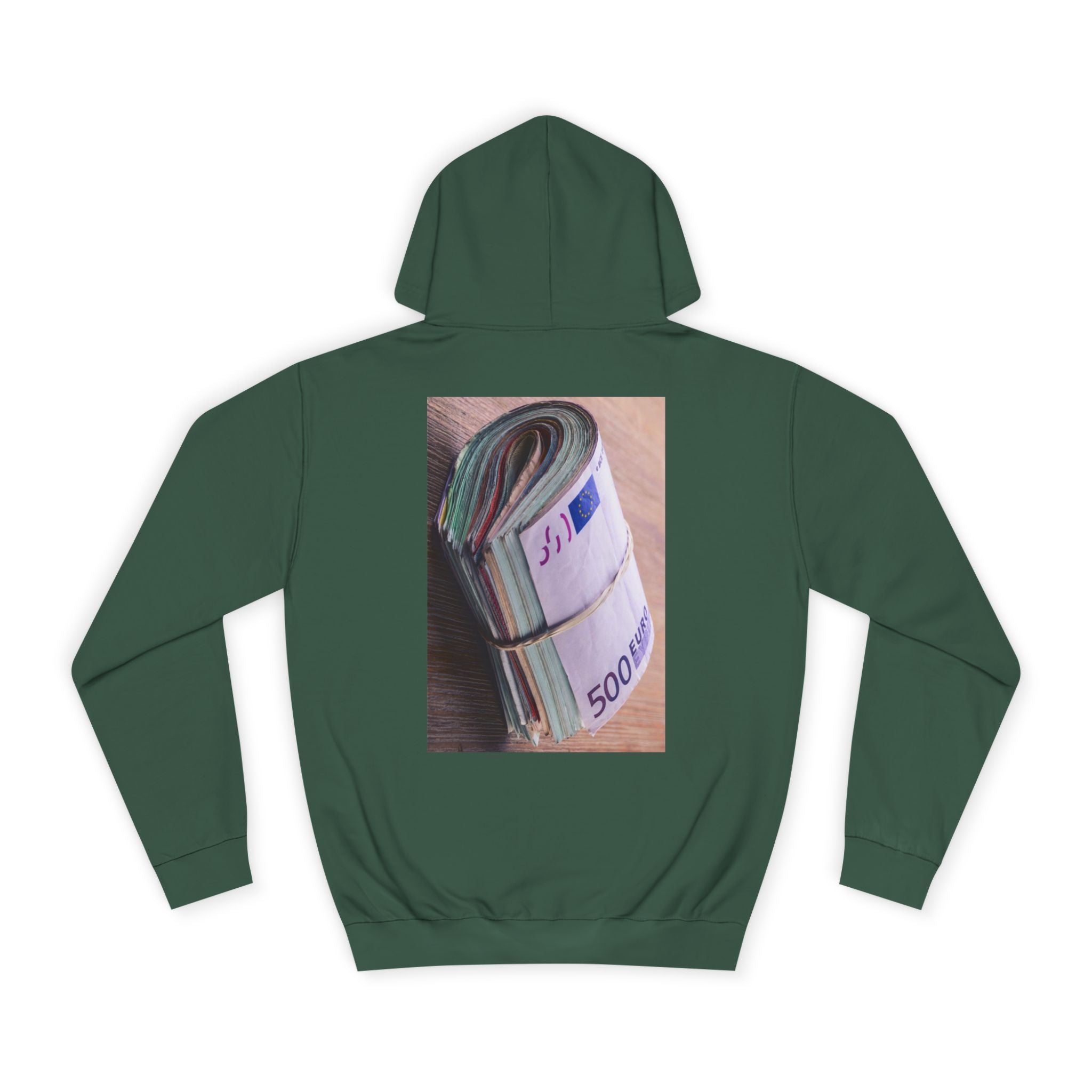 Rolled Currency Stack Hoodie | Money Print, Cash Bundle