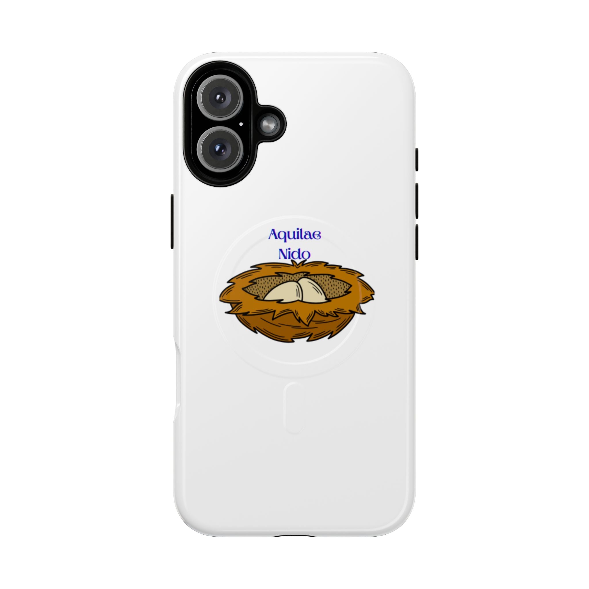 Coque de téléphone illustration nid d'oiseau | Coque magnétique robuste