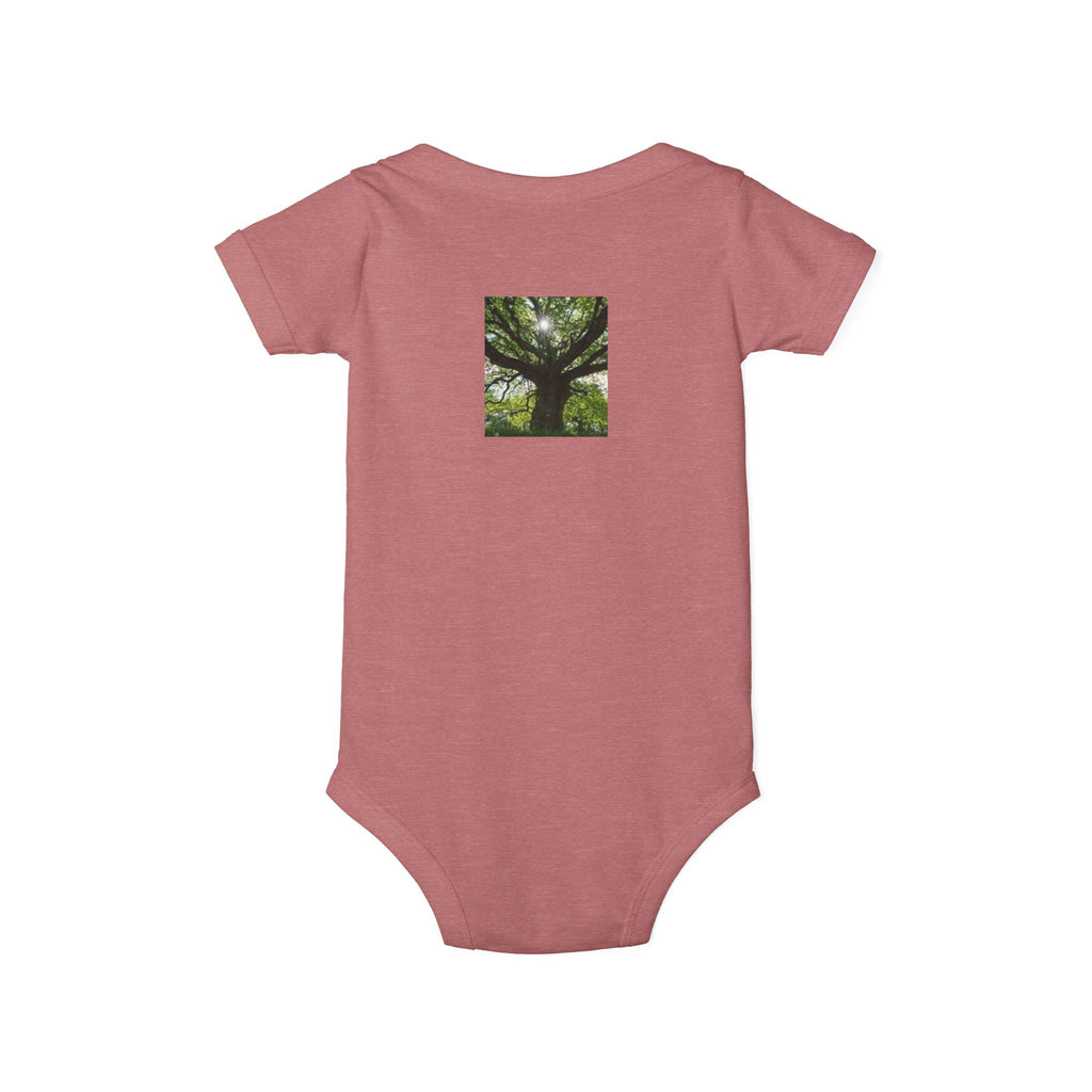Majestic Oak Tree Infant Onesie | Tree Photo Baby Bodysuit