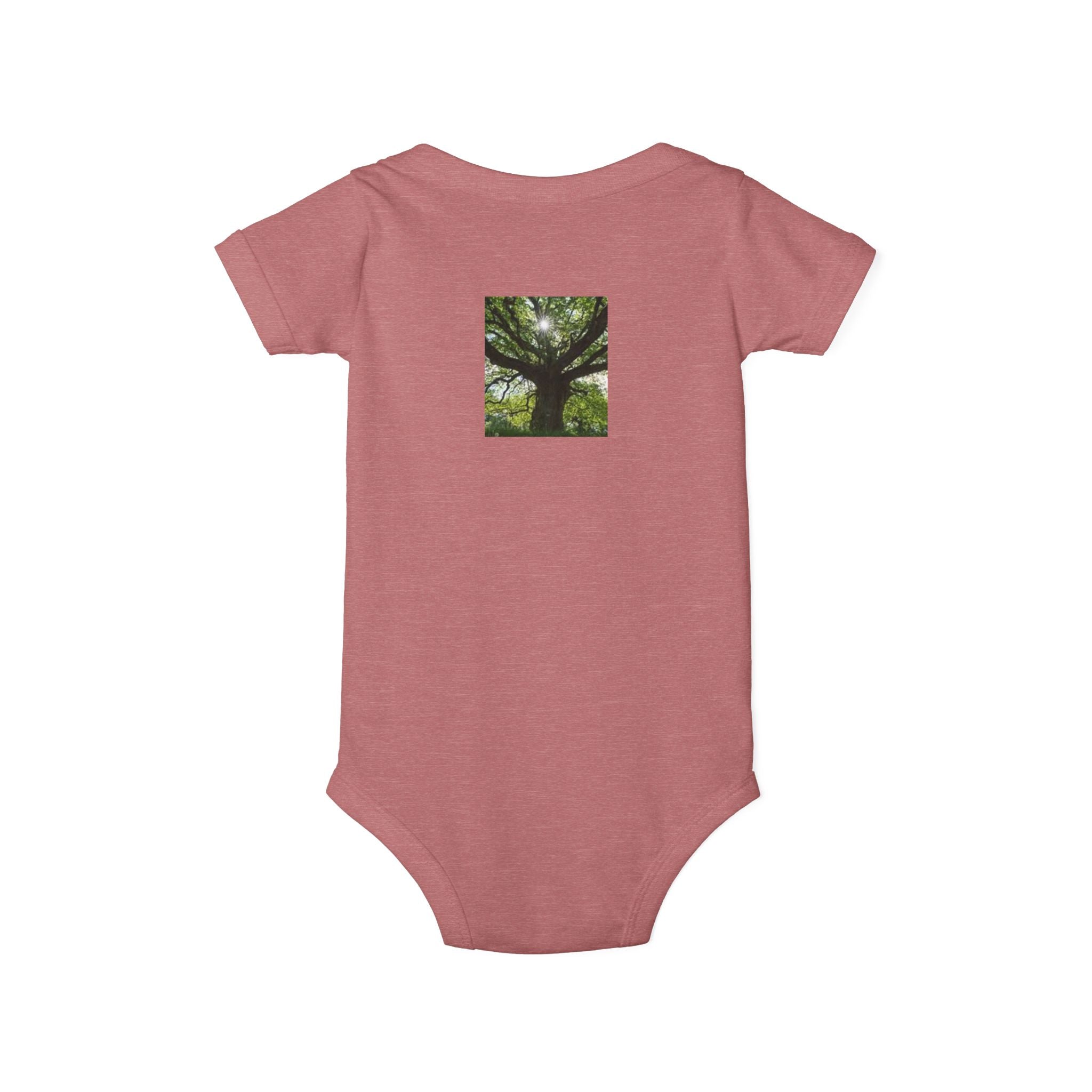 Majestic Oak Tree Infant Onesie | Tree Photo Baby Bodysuit