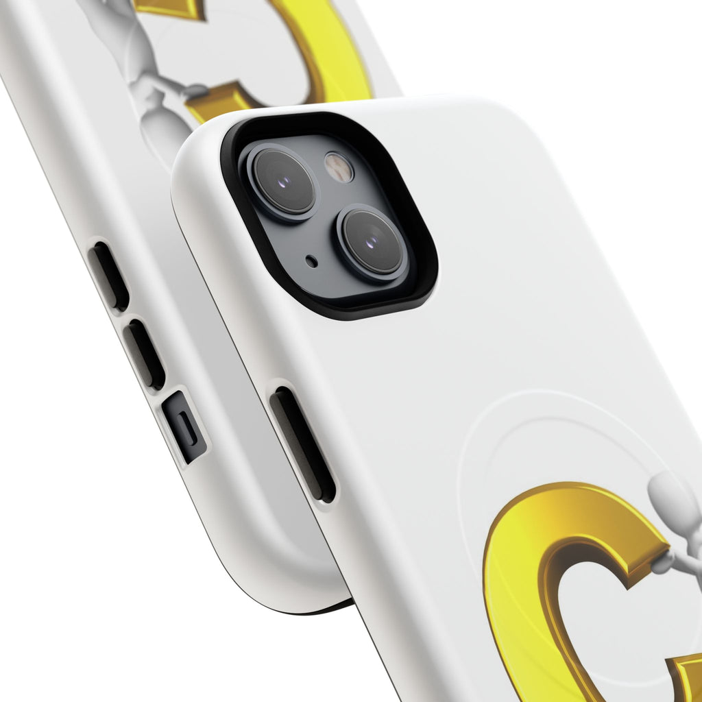 Gold Letter C Monogram Phone Case | Magnetic Tough Case