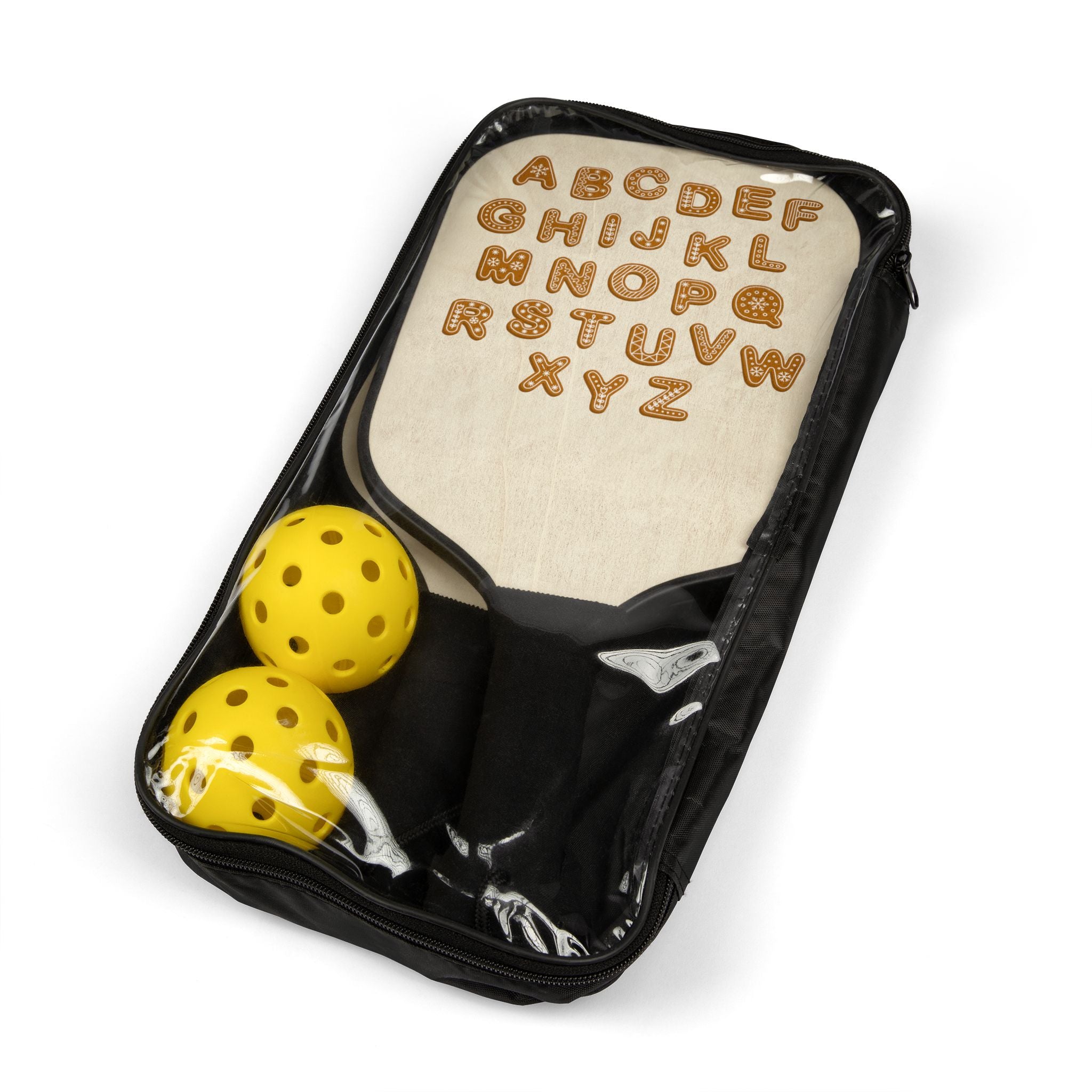 Alphabet Cookie Pickleball Paddle, Pickleball Paddle