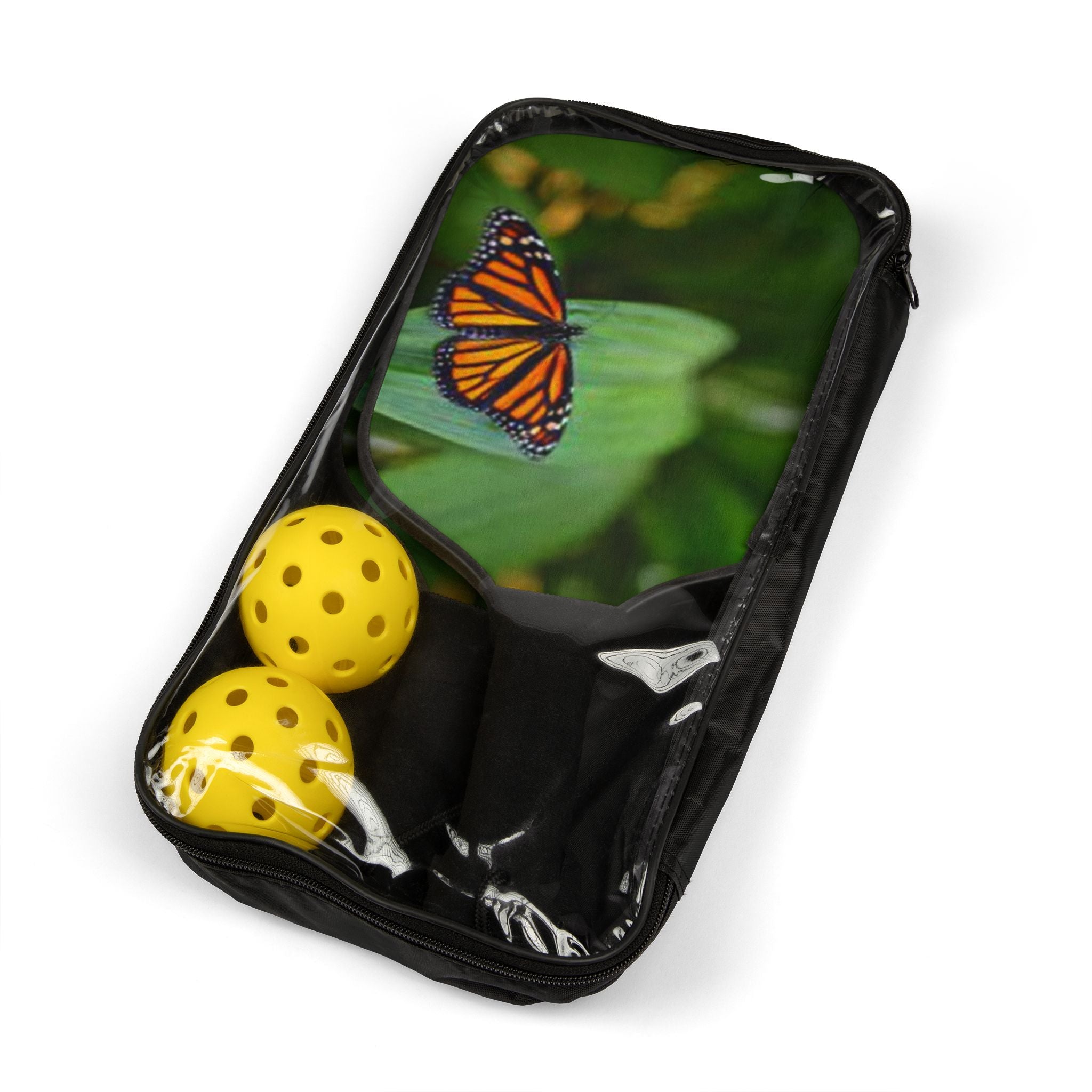Monarch Butterfly Pickleball Paddle Kit | Paddle Set with Balls