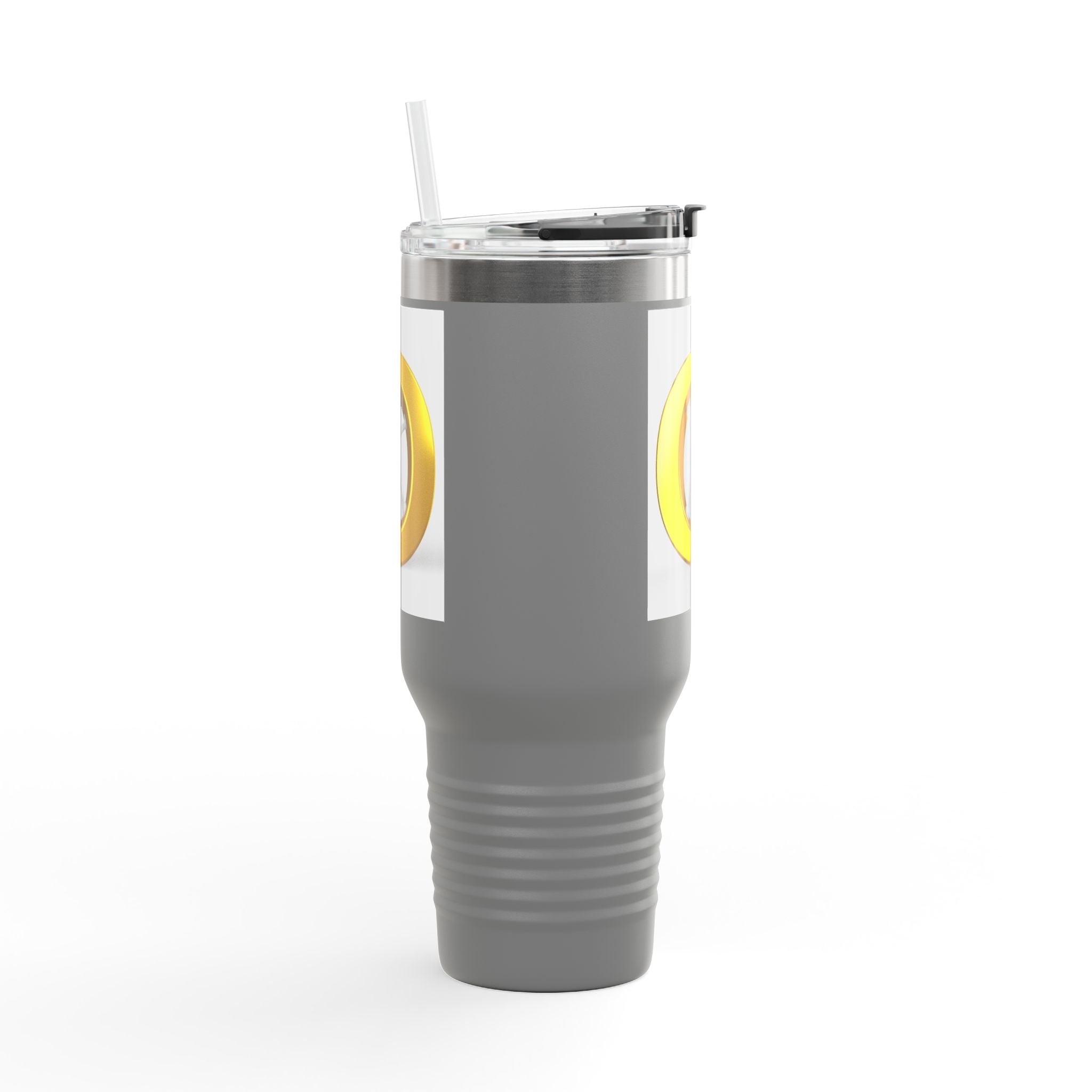 Gold Letter O Illustration 40oz Tumbler | Insulated Travel Mug