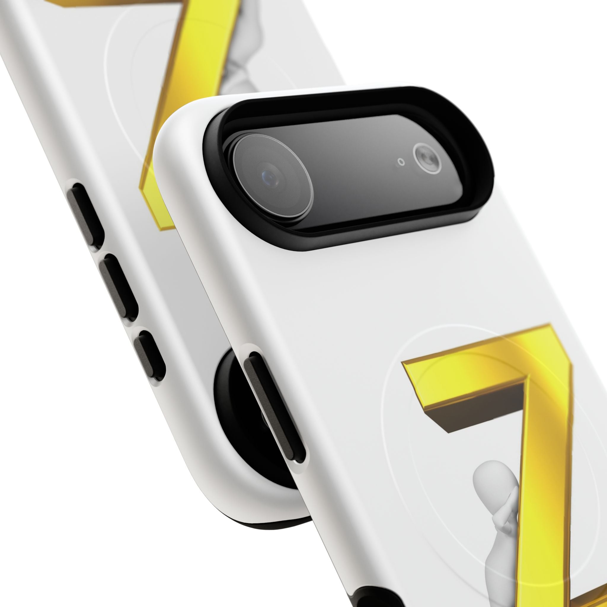 Gold 3D Letter Z Phone Case | Tough Magnetic Case