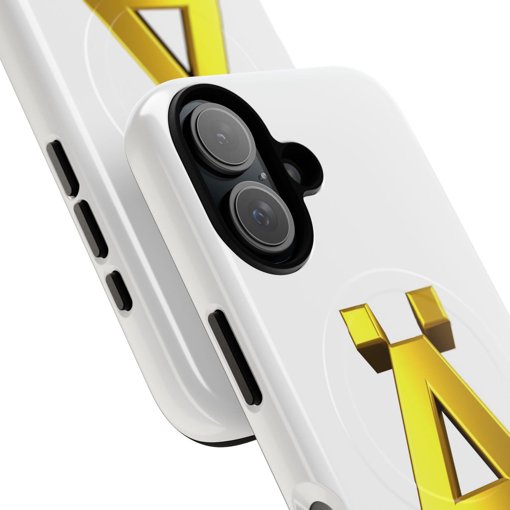 Gold Letter Ä Phone Case | Magnetic Tough Case, Initial Monogram