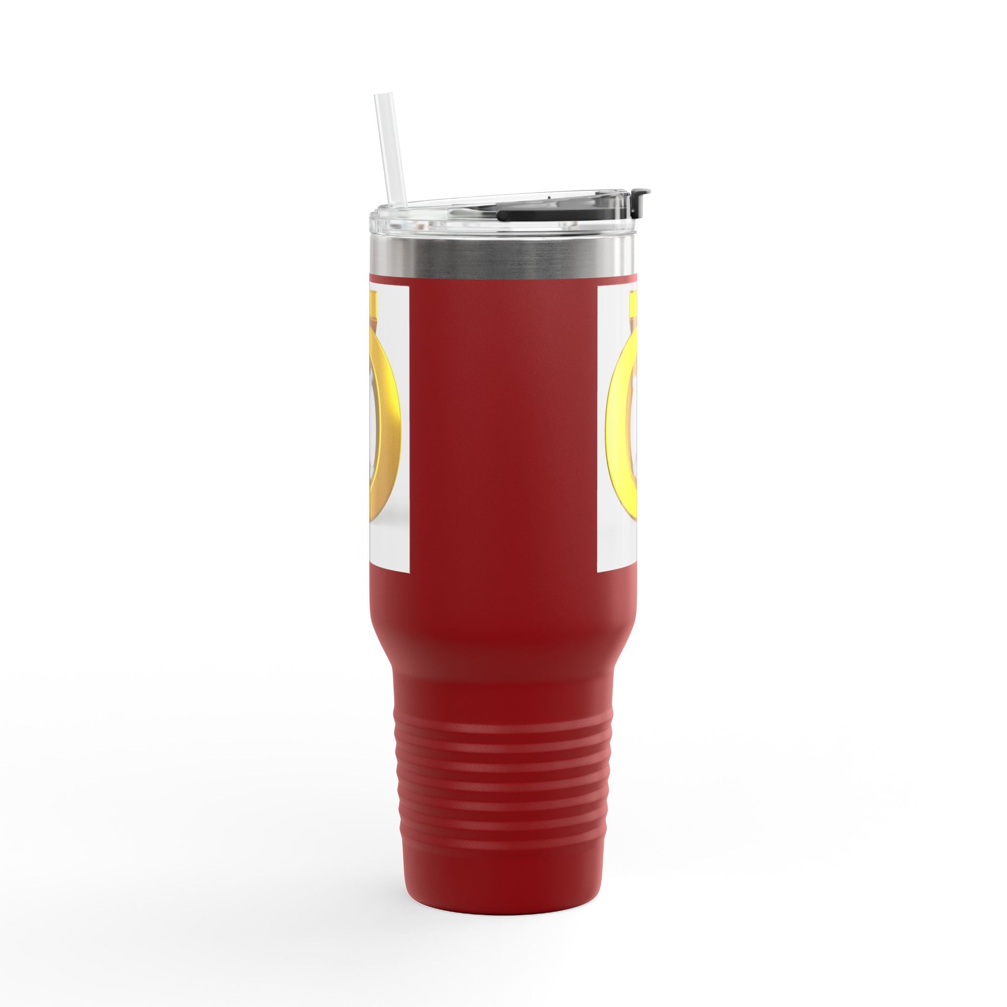 Mug de voyage isotherme avec lettre dorée Ö | Gobelet isotherme 40 oz