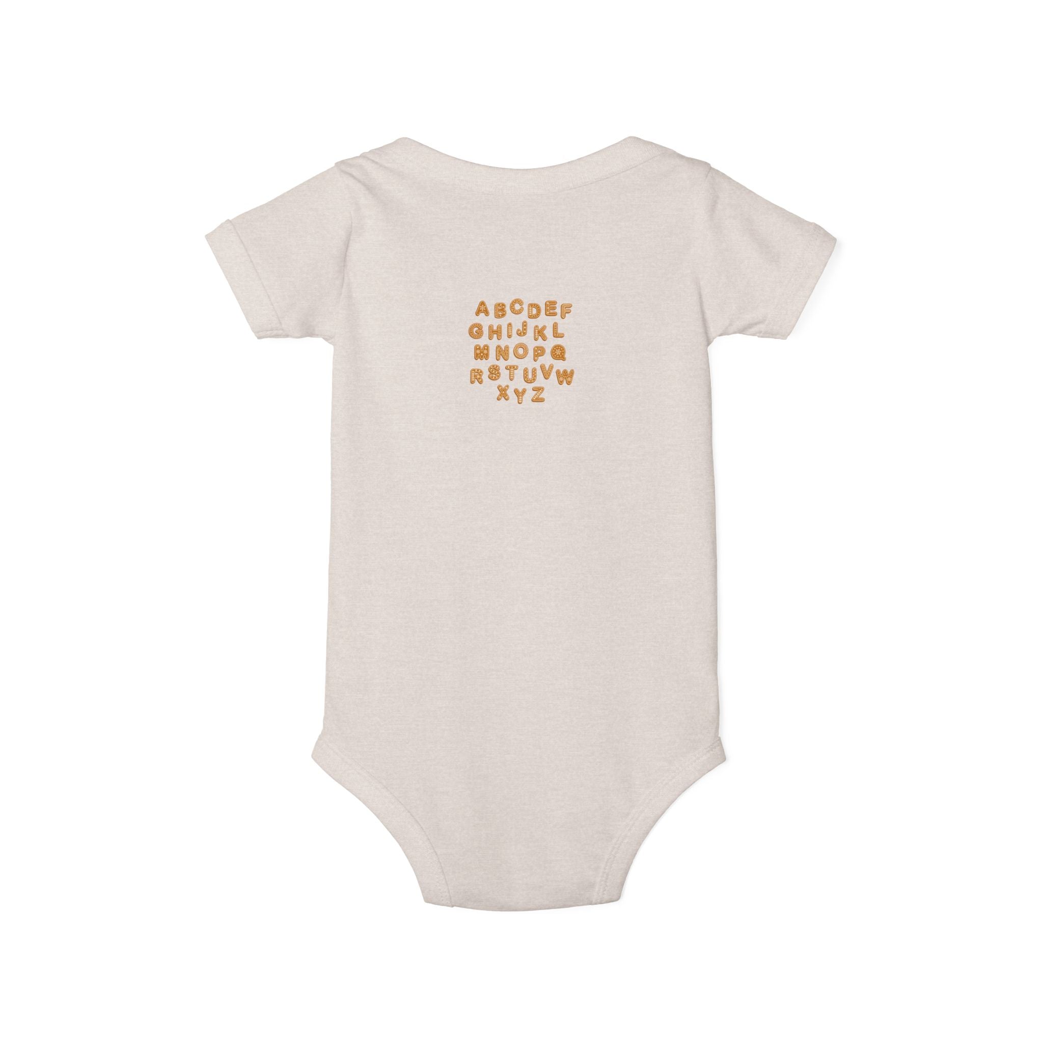 Handwritten Alphabet Infant Onesie | Baby Bodysuit