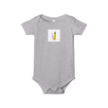 Figure Riding Letter J | Infant One Piece | Cute Bodysuit