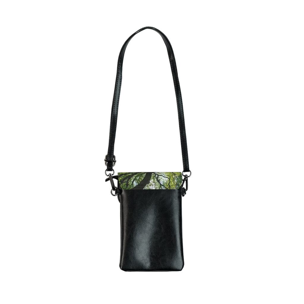 Canopy Tree Photo Small Cell Phone Wallet | Forest Leaves Nature Print