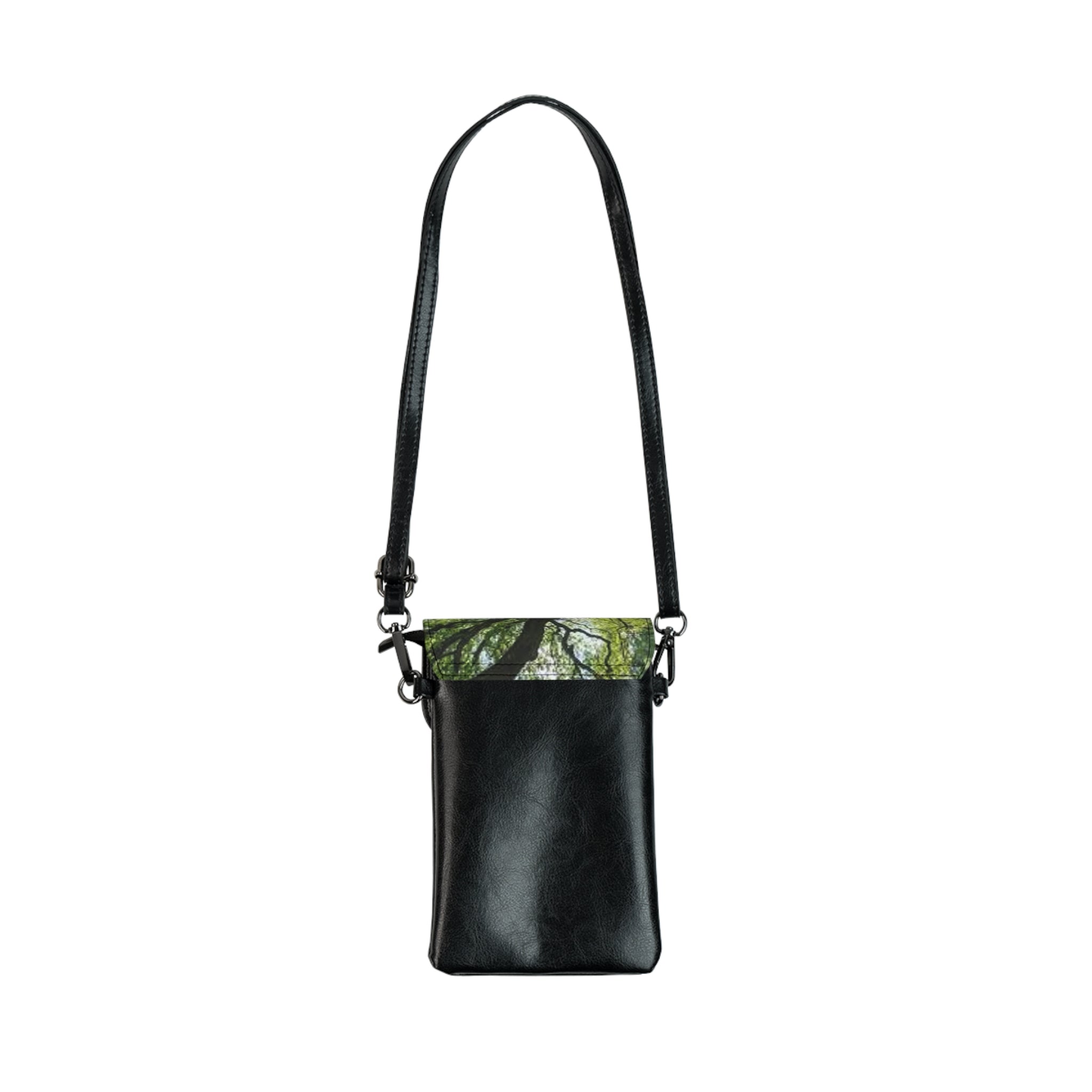 Canopy Tree Photo Small Cell Phone Wallet | Forest Leaves Nature Print