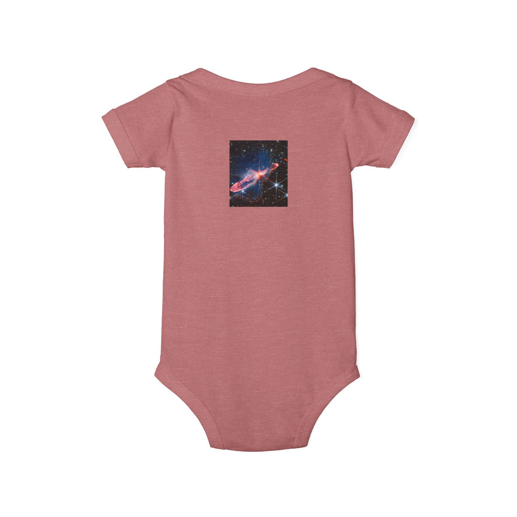 Colorful Galaxy Nebula Infant One Piece | Space Stars Bodysuit