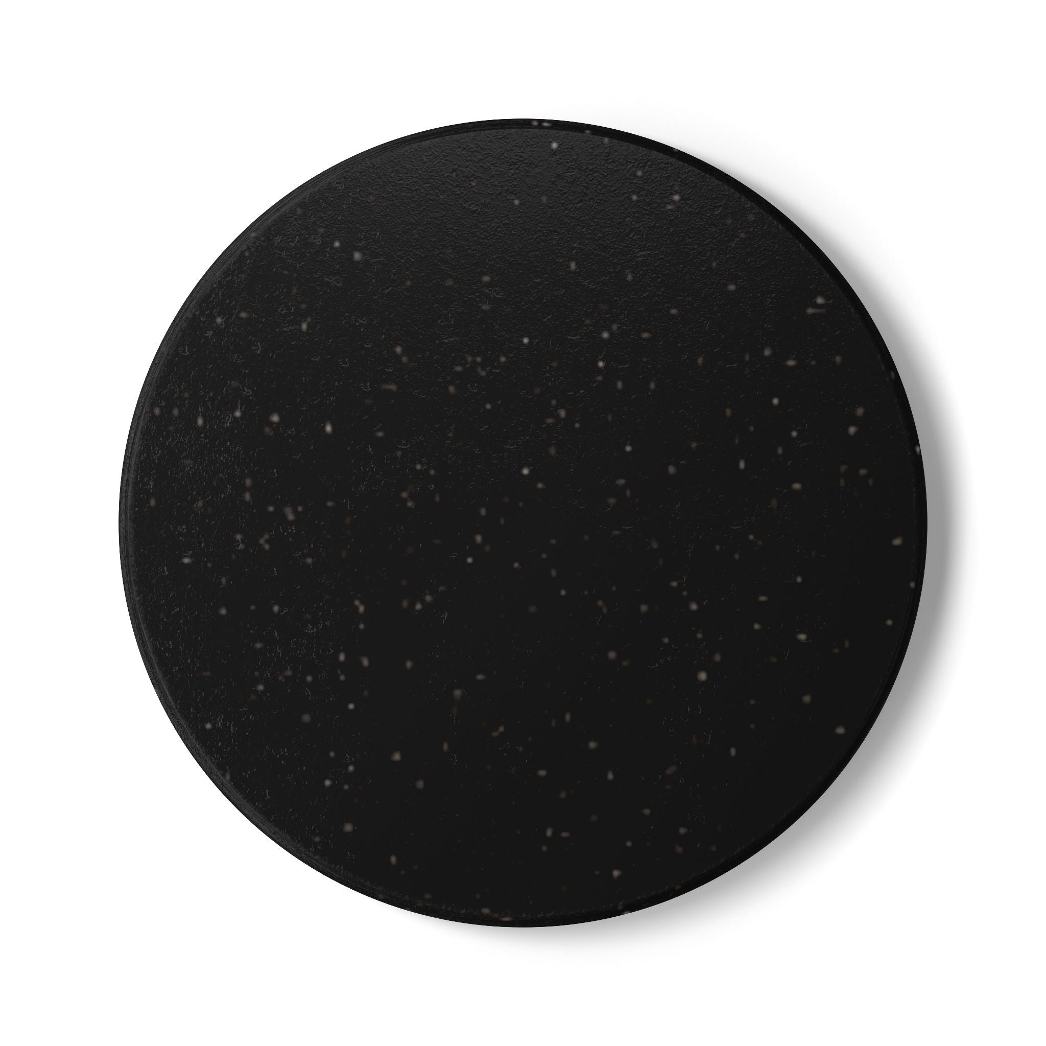 Black Speckled Ceramic Coaster