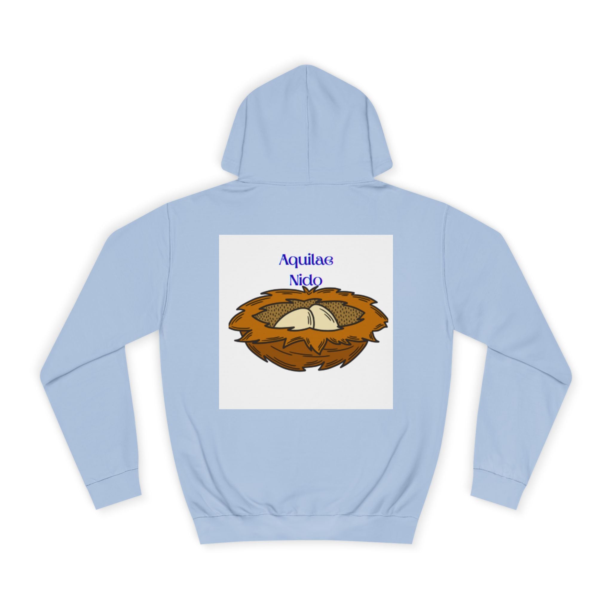 Aquilae Nido Nest Illustration Hoodie | College Crest Style