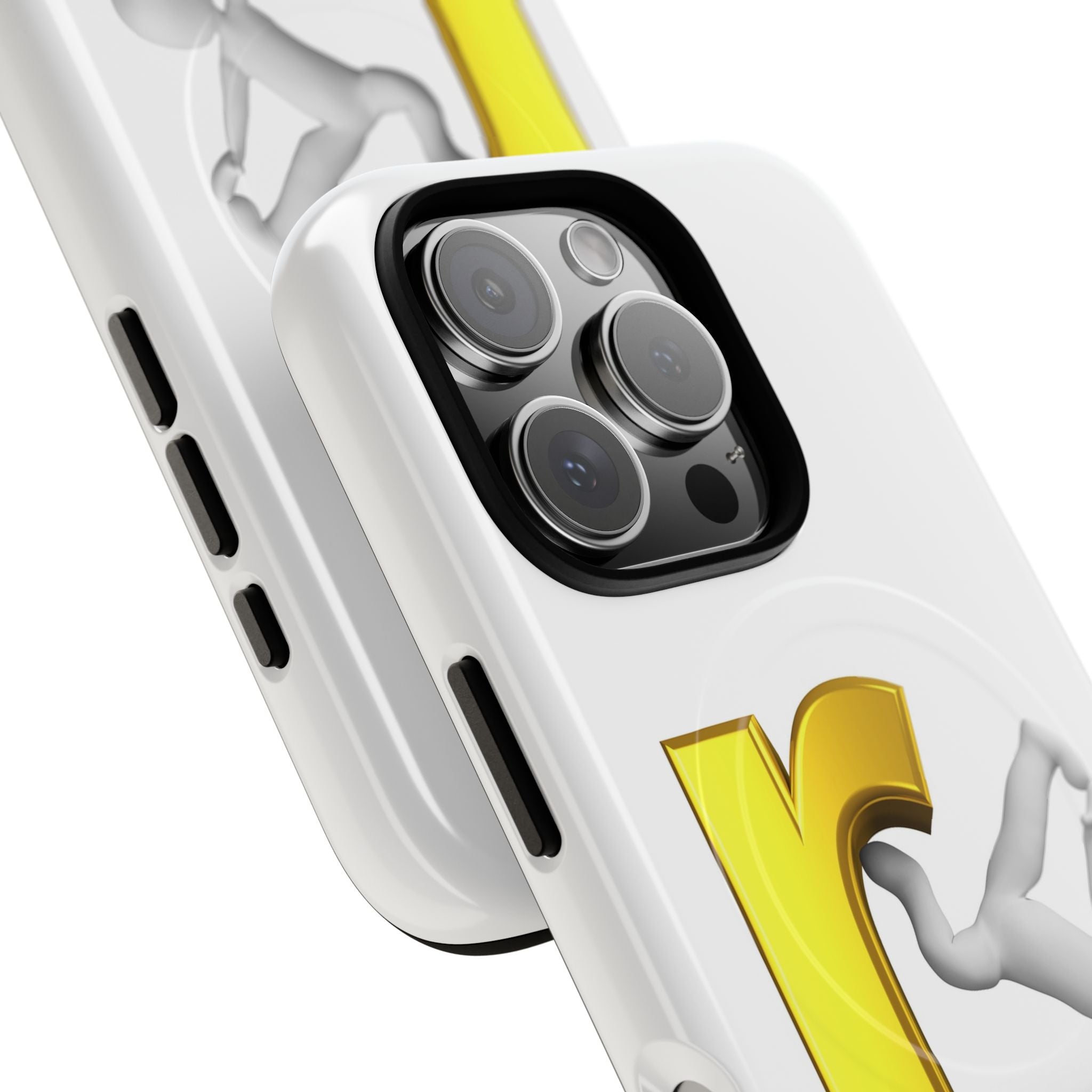 Yellow Letter R Breakdance Phone Case | Tough Magnetic Case