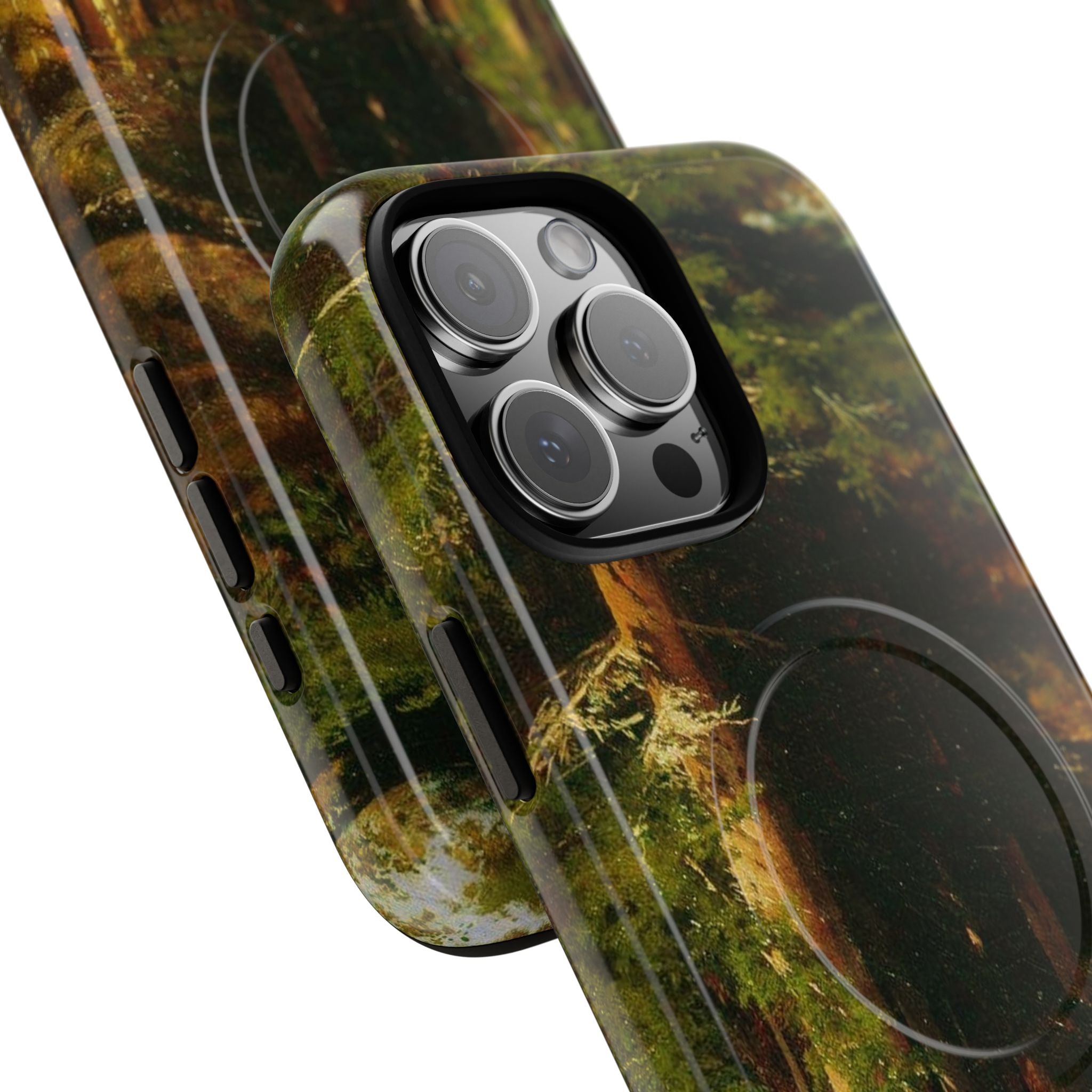 Autumn Forest Path phone case | Magnetic Tough Case, fall landscape art