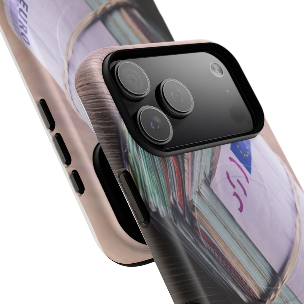 Stack of Euro Banknotes Phone Case | Money Roll iPhone Case, Cash Print