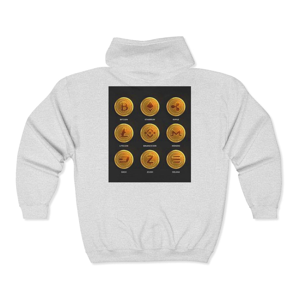 Unisex Heavy Blend™ Full Zip Hooded Sweatshirt