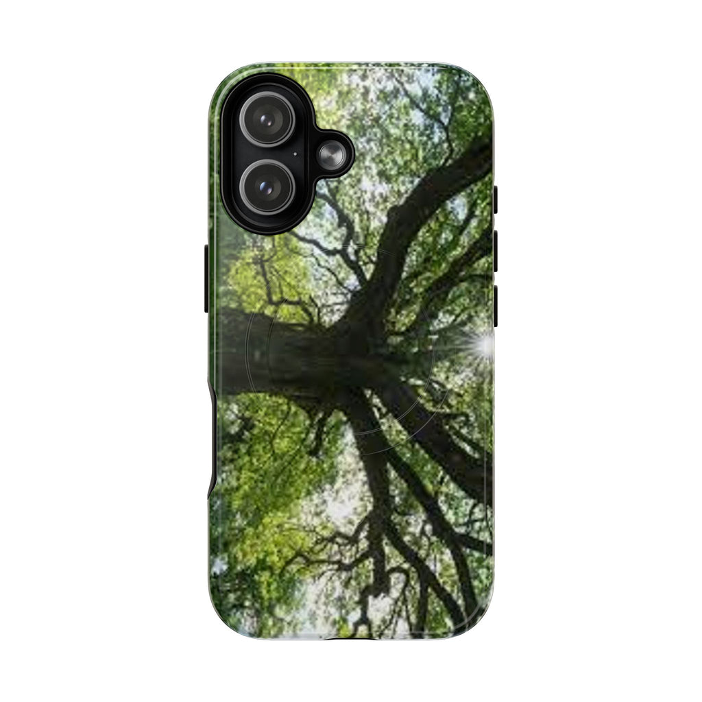 Sunlit Oak Tree Phone Case | Tough Magnetic Case