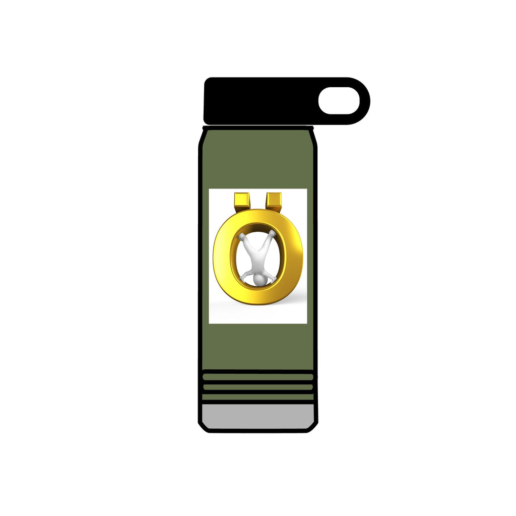 Gold Ö Medallion Water Bottle | 20oz Stainless Tumbler