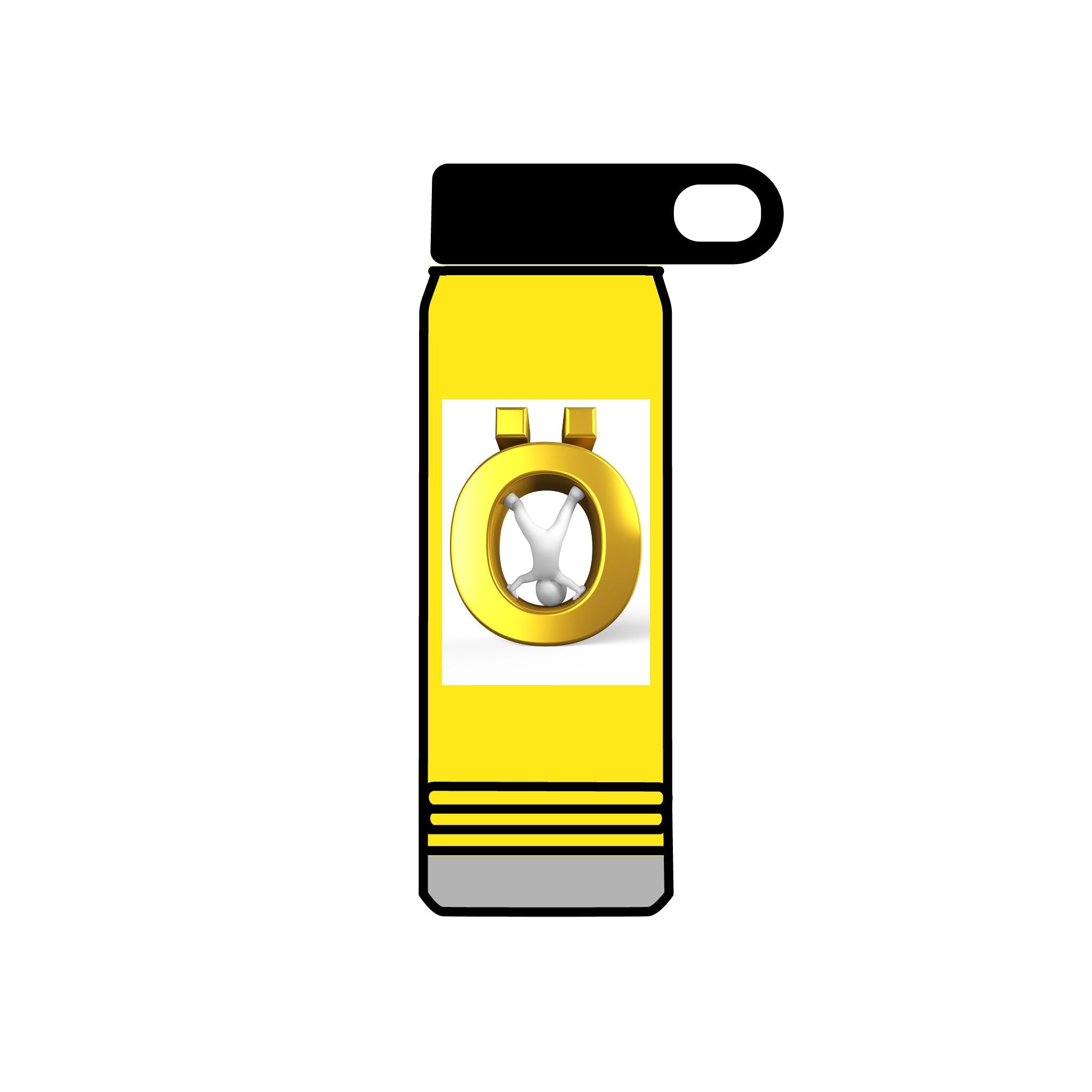 Gold Ö Medallion Water Bottle | 20oz Stainless Tumbler