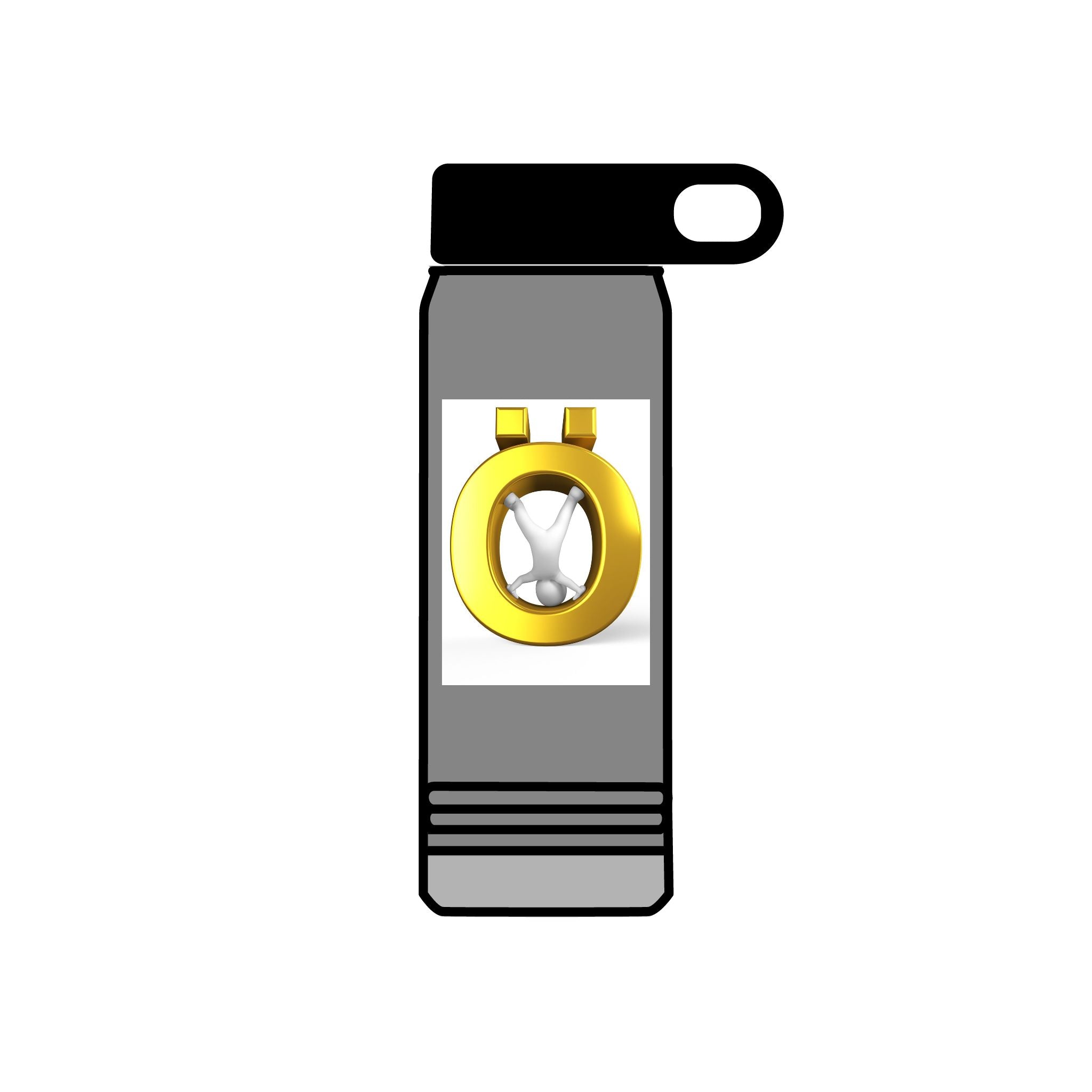 Gold Ö Medallion Water Bottle | 20oz Stainless Tumbler