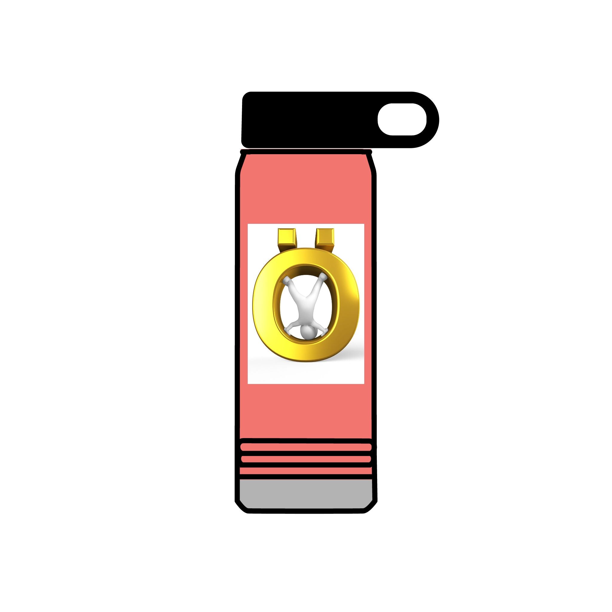 Gold Ö Medallion Water Bottle | 20oz Stainless Tumbler