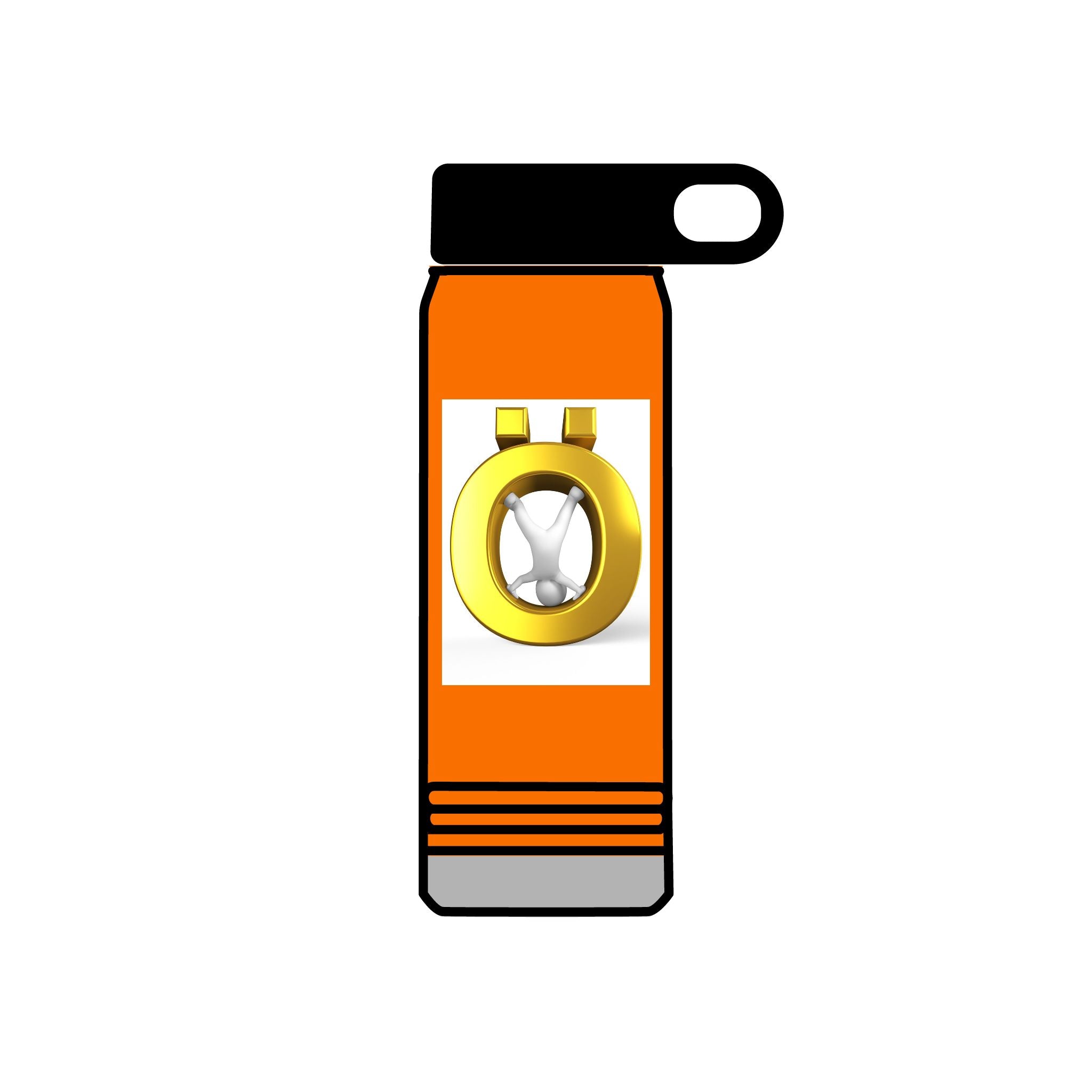 Gold Ö Medallion Water Bottle | 20oz Stainless Tumbler