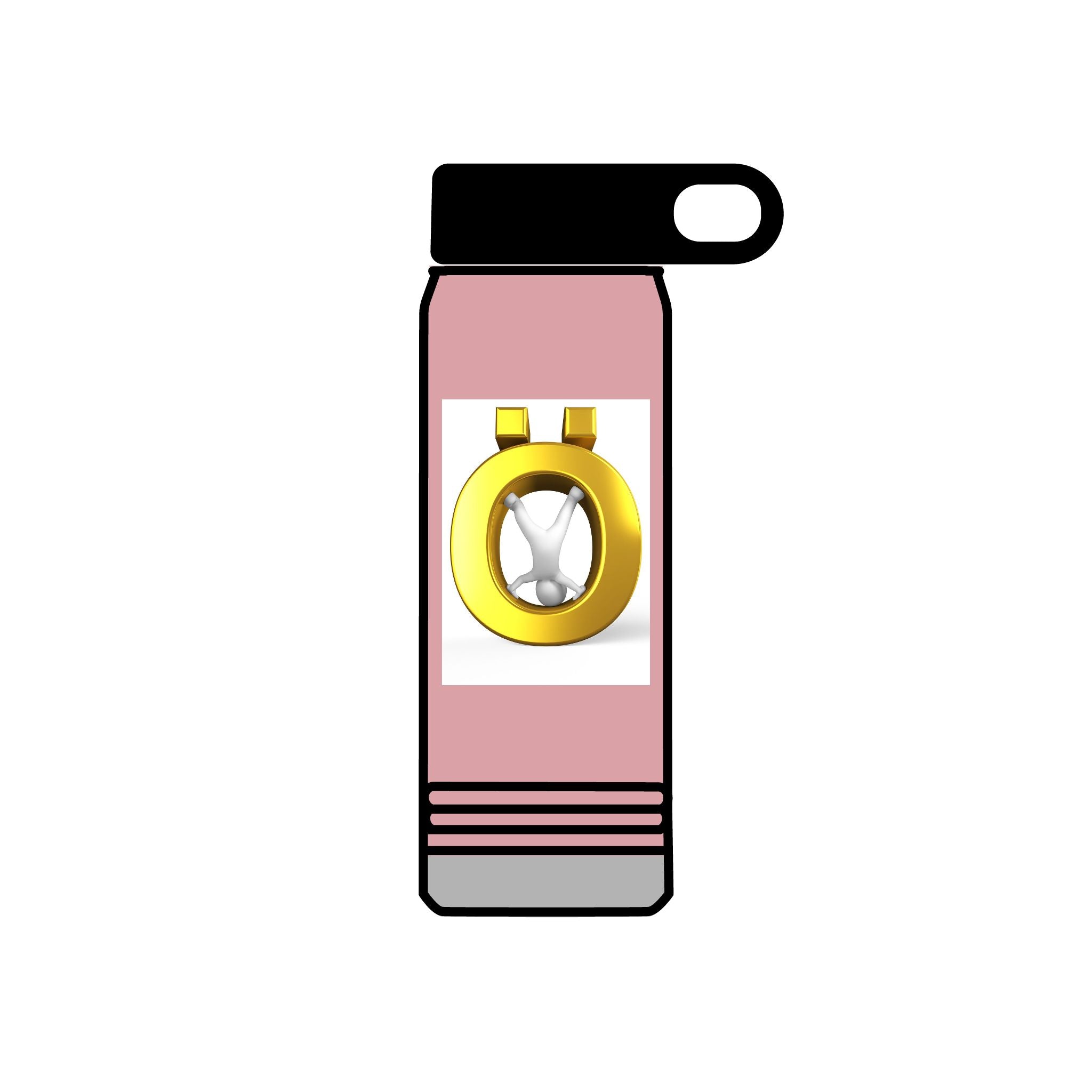 Gold Ö Medallion Water Bottle | 20oz Stainless Tumbler