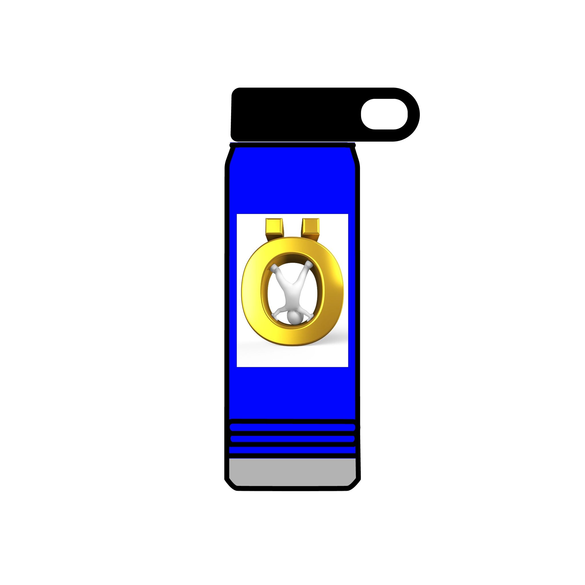 Gold Ö Medallion Water Bottle | 20oz Stainless Tumbler