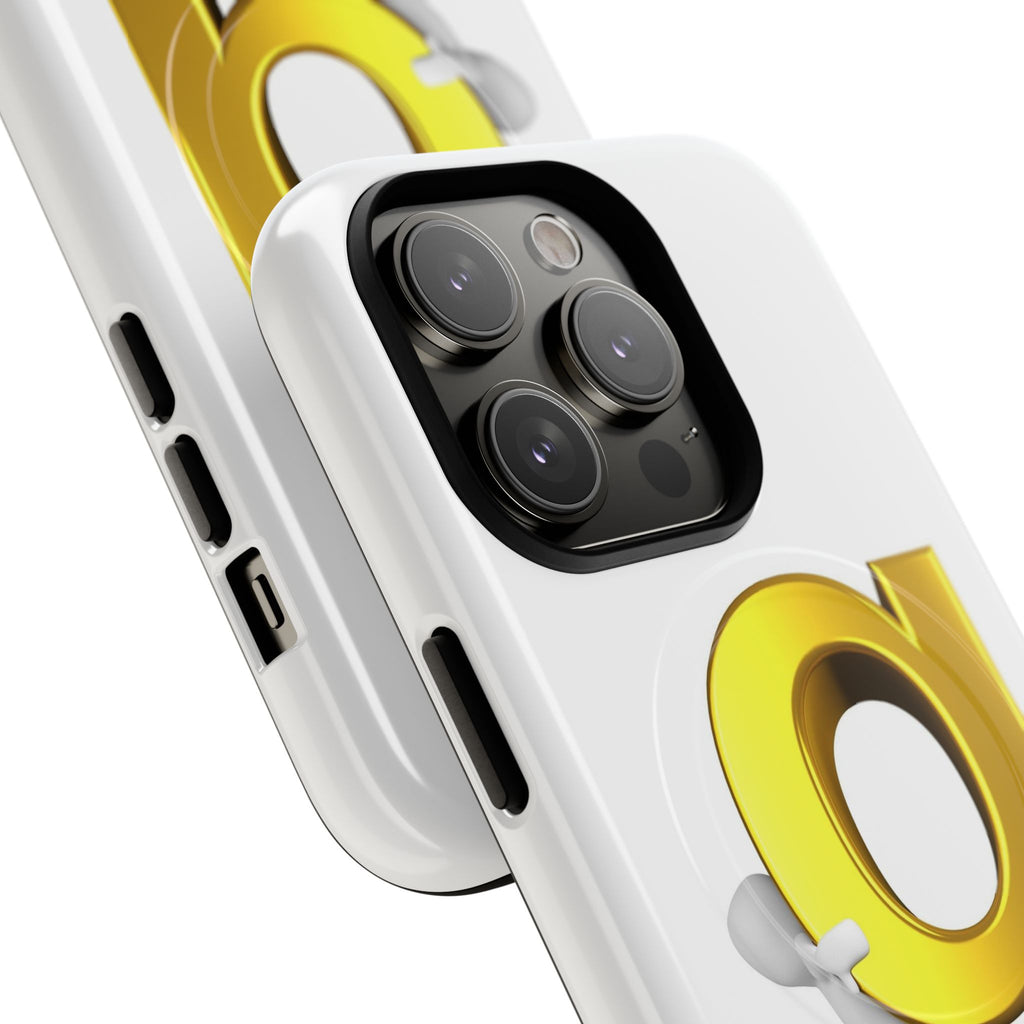 Gold Letter Q Phone Case | Tough Magnetic Case