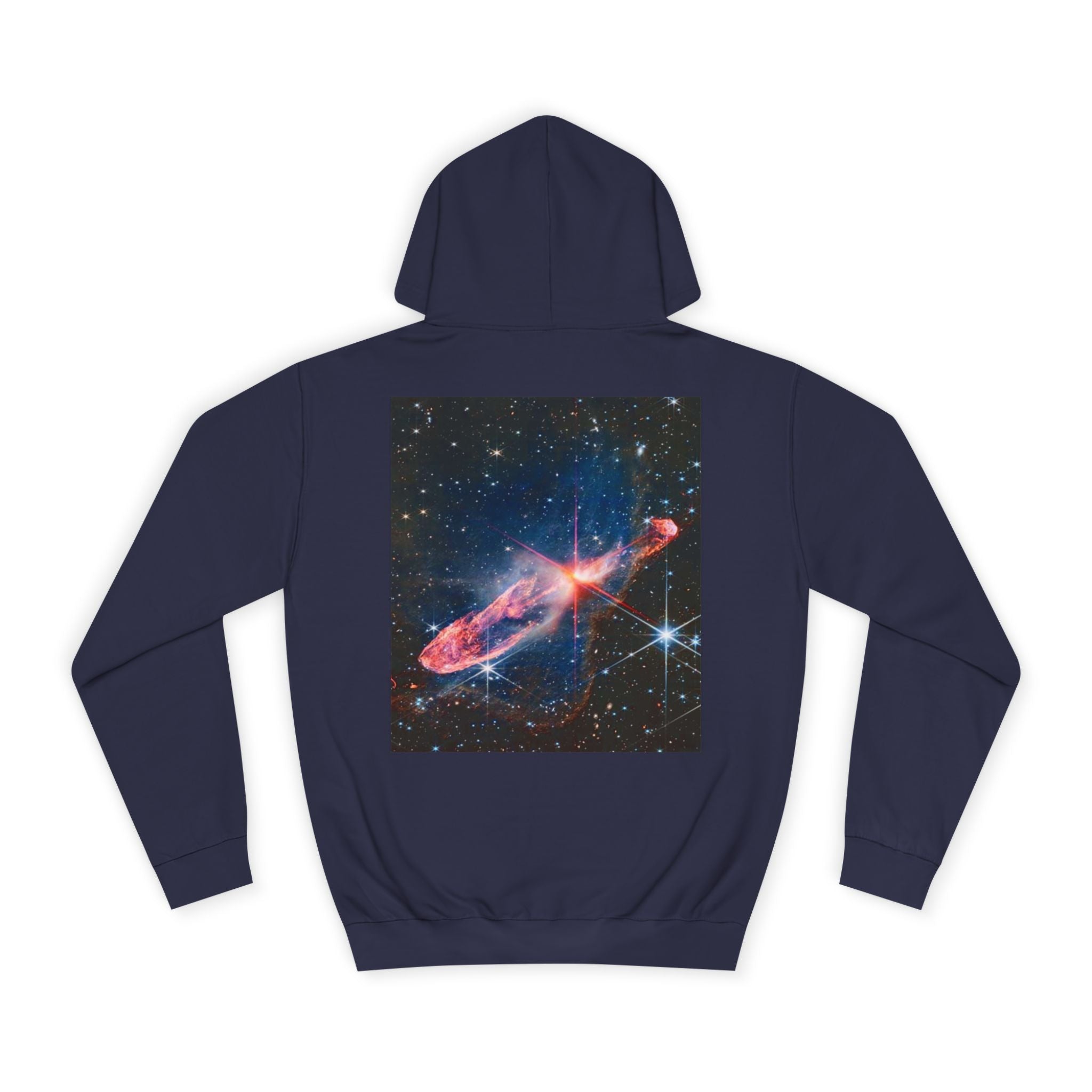 Nebula Space Photo Hoodie | Cosmic Galaxy Stars Astronautic Design