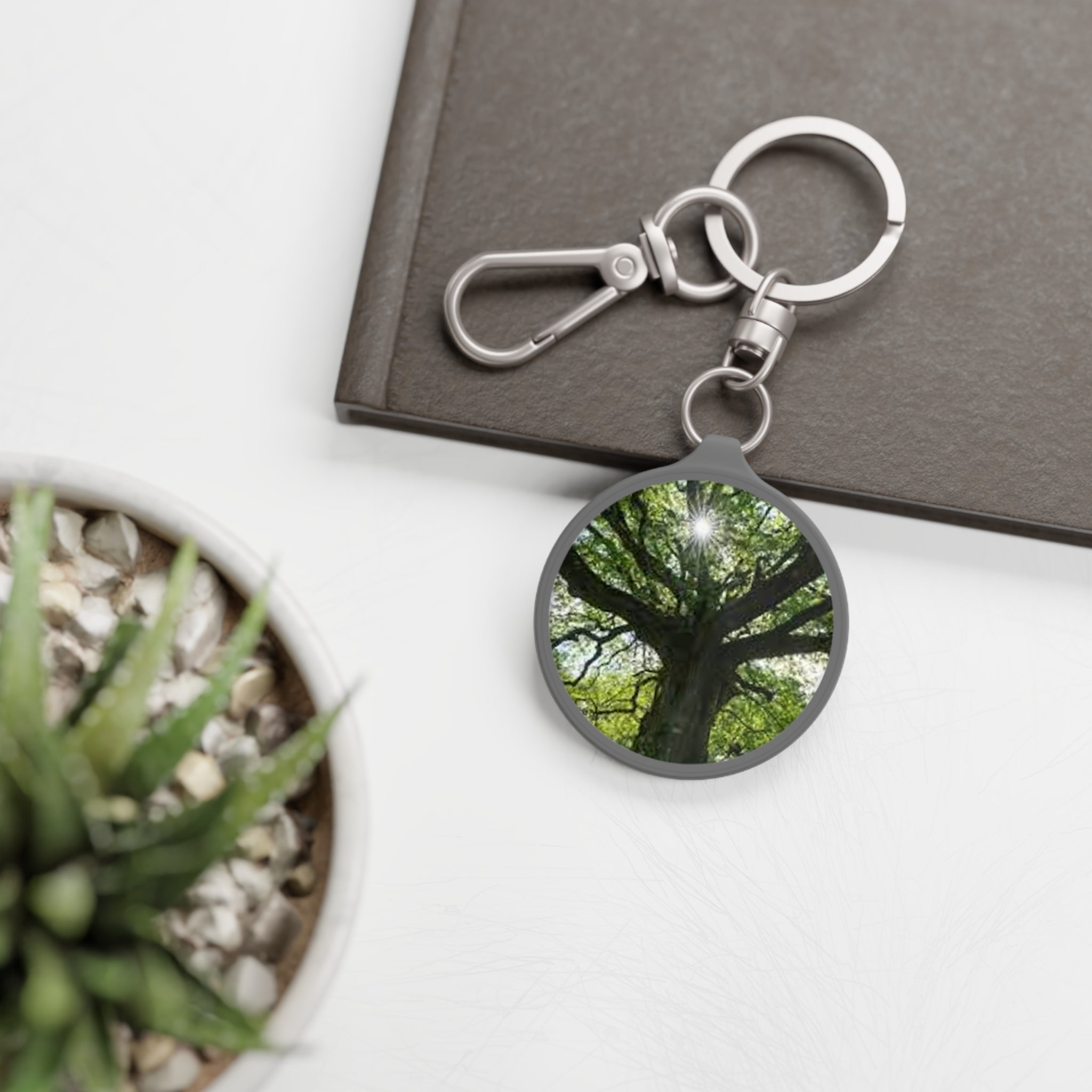 Keyring Tag With The Tree Of Life
