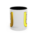 Mug en 3D avec lettre U dorée | Tasse à café 325 ml ou 440 ml