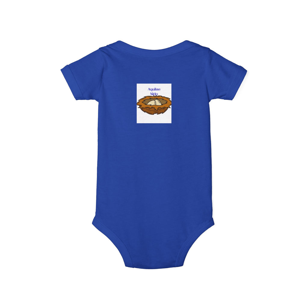 Baby Bird Nest Onesie | Infant One Piece with Nest Illustration