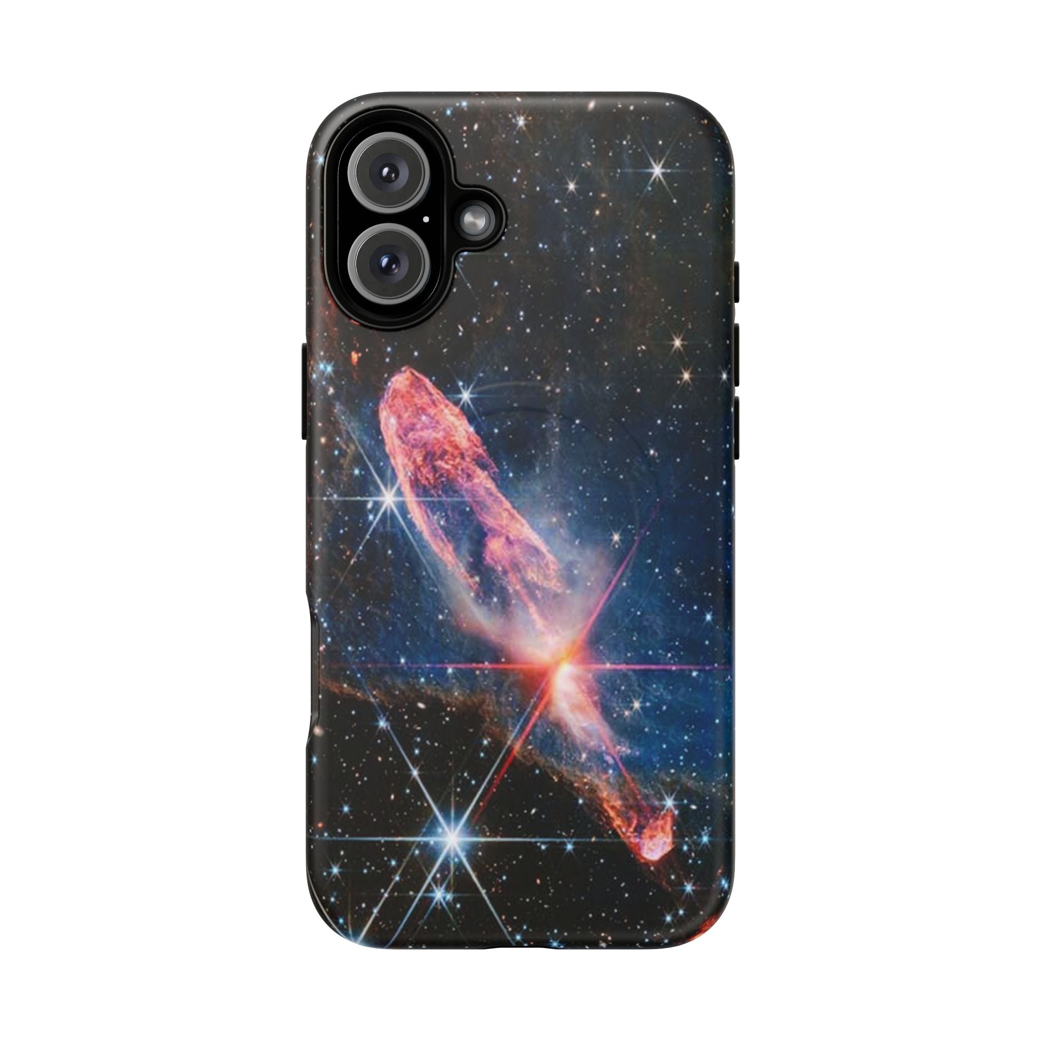 Coque de téléphone Nébuleuse Cosmique | Coque magnétique robuste, motif Galaxie spatiale