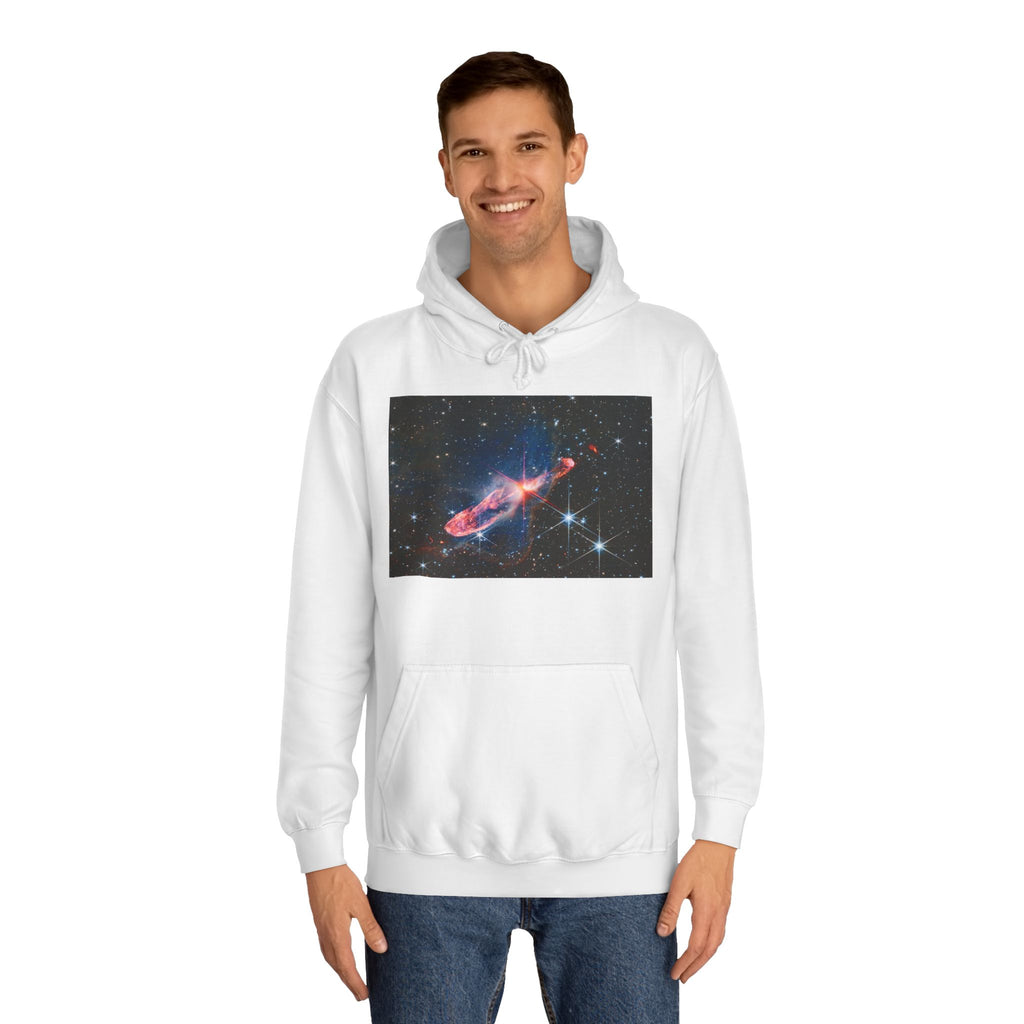 Nebula Space Photo Hoodie | Cosmic Galaxy Stars Astronautic Design