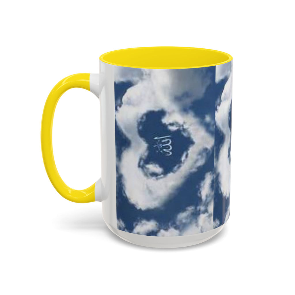 Allah Cloud Heart Mug | Accent Coffee Mug 11oz 15oz